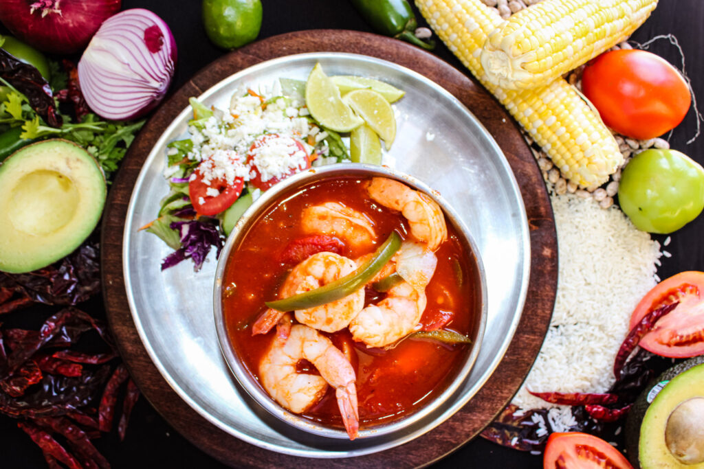 Camarones rancheros