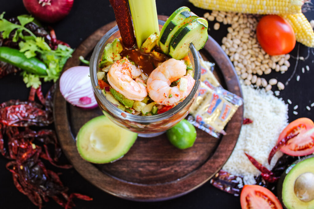 Coctel de camarones